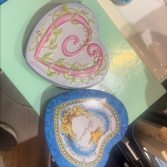 Brighton Handbags - Brighton Colorful Heart-Shaped Tins Set of 2